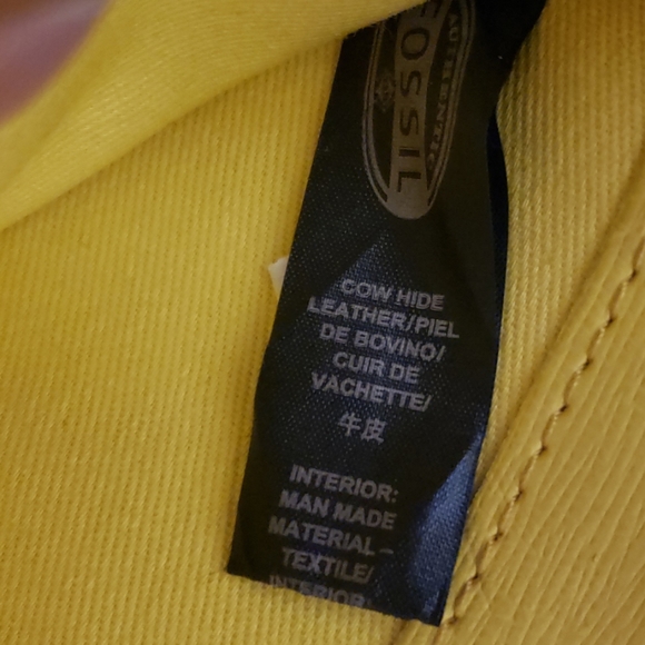 FOSSIL LOGAN ZIP AROUND WRISTLET/CLUTCH - Picture 7 of 8